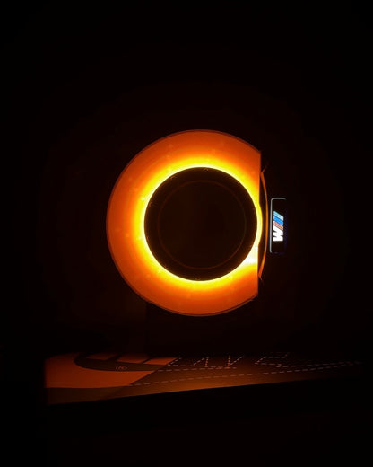 Neonbrakes® lampa LED w kształcie tarczy hamulcowej