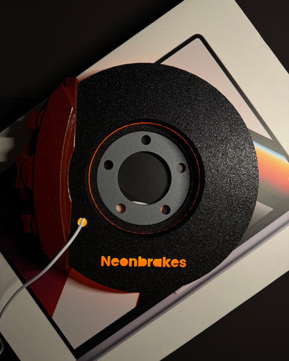 Neonbrakes® lampa LED w kształcie tarczy hamulcowej
