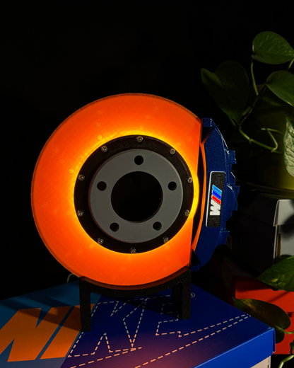 Neonbrakes® lampa LED w kształcie tarczy hamulcowej