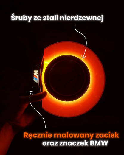 Neonbrakes® lampa LED w kształcie tarczy hamulcowej