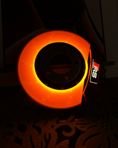 Neonbrakes® lampa LED w kształcie tarczy hamulcowej